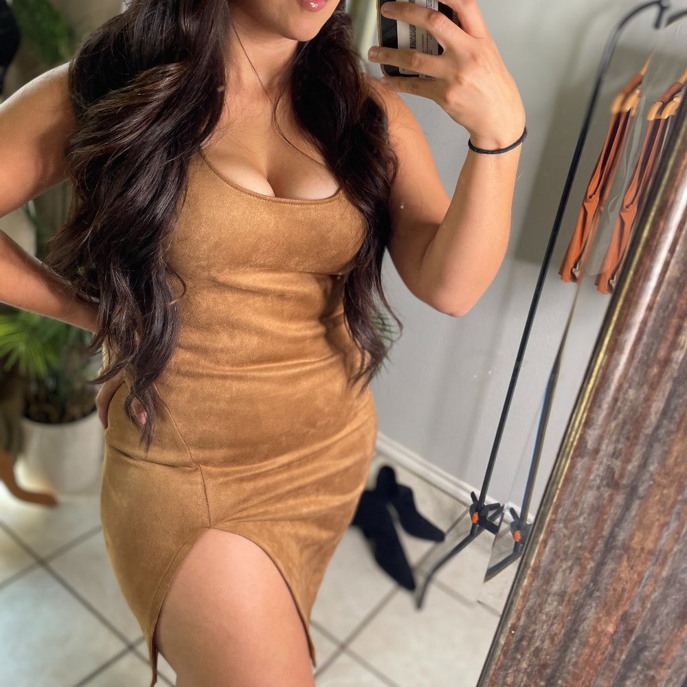 Body Con Side Slit dress